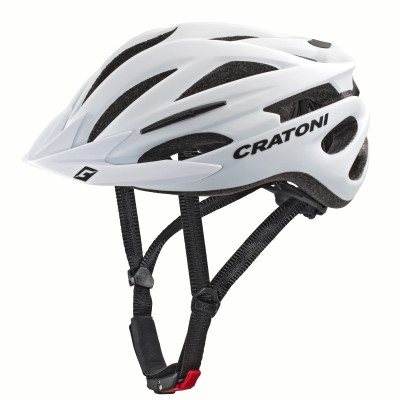 Prilba CRATONI Pacer White Matt - S/M (54-58cm)