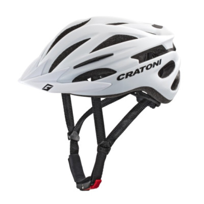 Prilba CRATONI Pacer White Matt - L/XL (58-62cm)
