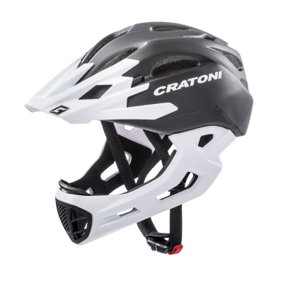 Prilba CRATONI C-Maniac Black/White Matt - L/XL (59-62cm)