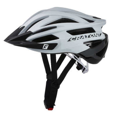 Prilba CRATONI Agravic White/Black Glossy - S/M (54-58cm)