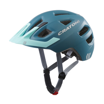 Detská prilba CRATONI Maxster Pro Steel/Blue Matt - S/M (51-56cm)
