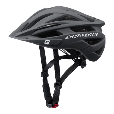 Prilba CRATONI Agravic Black Matt - L/XL (58-62cm)