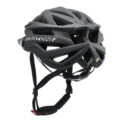 Prilba CRATONI Agravic Black Matt - L/XL (58-62cm)