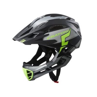Prilba CRATONI C-Maniac Pro Black/Lime Matt - S/M (53-56cm)