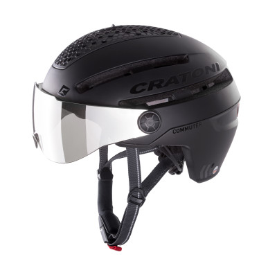 Prilba CRATONI Commuter Black Matt - M/L (58-61cm)