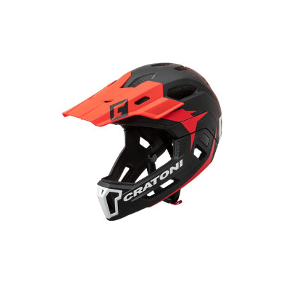Prilba CRATONI C-Maniac 2.0 MX Black/Red Matt - L/XL (59-62cm)