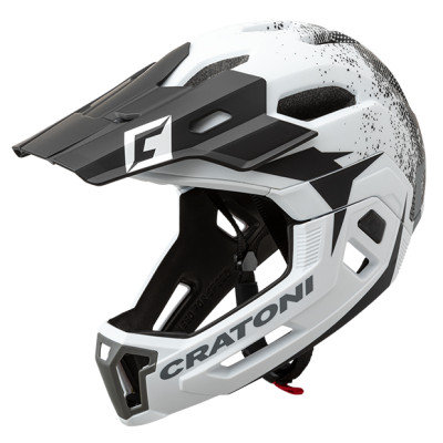 Prilba CRATONI C-Maniac 2.0 MX White/Black Matt - L/XL (59-62cm)