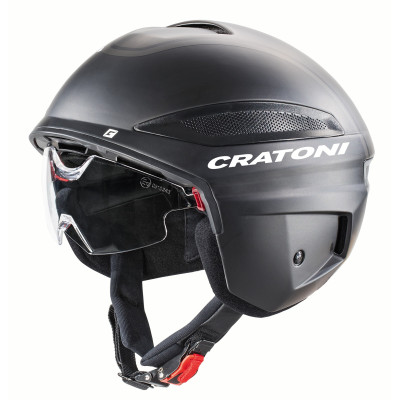 Prilba CRATONI Vigor Black/Black Matt - S (54-55cm)