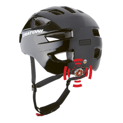 Prilba CRATONI C-Swift Black Glossy