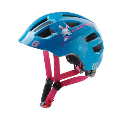 Detská prilba CRATONI Maxster Bunny Blue Glossy - XS/S (46-51cm)
