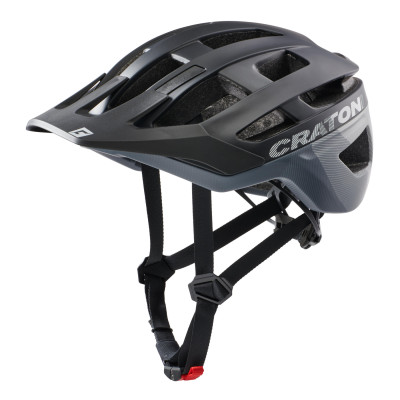 Prilba CRATONI AllRace Black/Grey Matt - S/M (52-57cm)