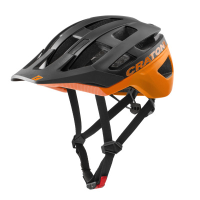 Prilba CRATONI AllRace Black/neon Orange Matt - M/L (56-61cm)