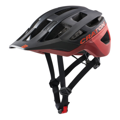 Prilba CRATONI AllRace Black/Red Matt - M/L (56-61cm)