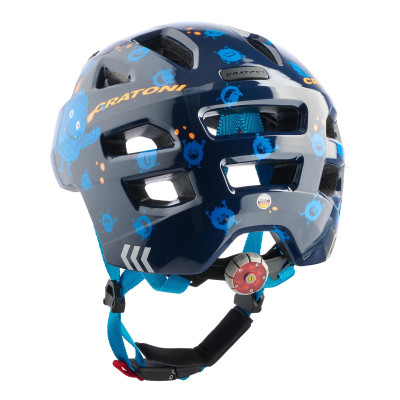 Detská prilba CRATONI Maxster Monster Blue Glossy - XS/S (46-51cm)
