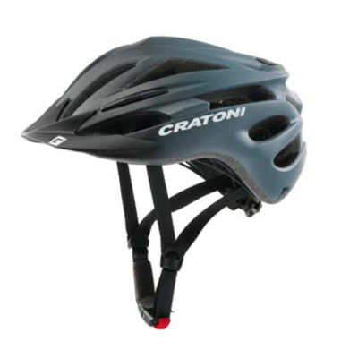 Dětská helma CRATONI Pacer JR. Black/Grey Matt - S/M (54-58cm)