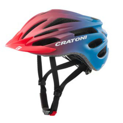 Detská prilba CRATONI Pacer Red/Blue Matt - XS/S (50-55cm)