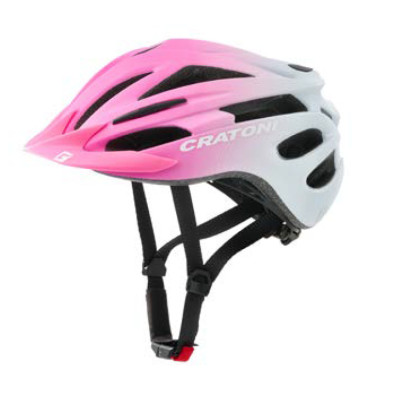 Detská prilba CRATONI Pacer Pink/White Matt - XS/S (50-55cm)