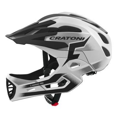Prilba CRATONI C-Maniac Pro White/Black Matt - L/XL (58-61cm)