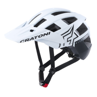 Prilba CRATONI AllSet Pro White/Black Matt - M/L (58-61cm)