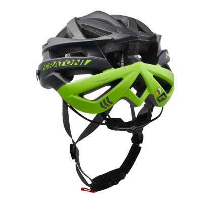 Prilba CRATONI Agravic Black/Lime Matt - S/M (54-58cm)