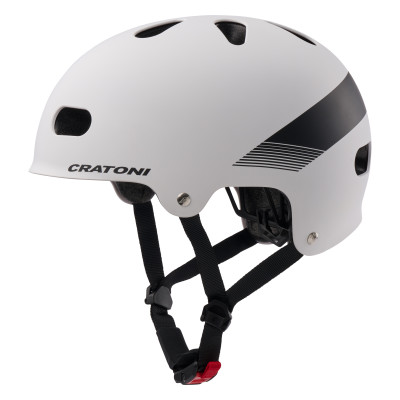 Detská Prilba CRATONI C-Mate JR. White/Black Matt - S/M (54-58cm)
