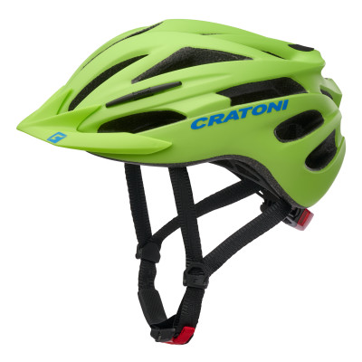Detská Prilba CRATONI Pacer JR. Lime/Blue Matt - XS/S (50-55cm)