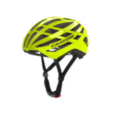 Prilba CRATONI C-Vento Neonyellow Glossy/Matt - S/M (52-57cm)