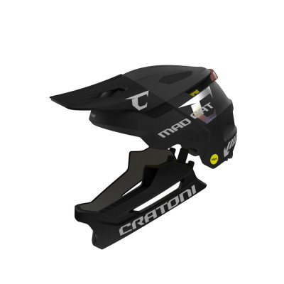 Detská Prilba CRATONI MadCat MIPS Black Matt - S/M (49-56cm)