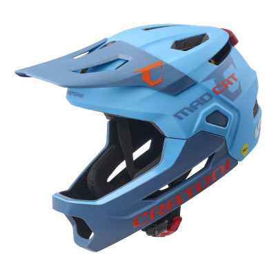 Detská Prilba CRATONI MadCat MIPS Blue Matt - S/M (49-56cm)