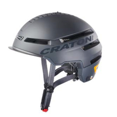 Prilba CRATONI Smartride 1.2 Black Matt - M/L (58-61cm)