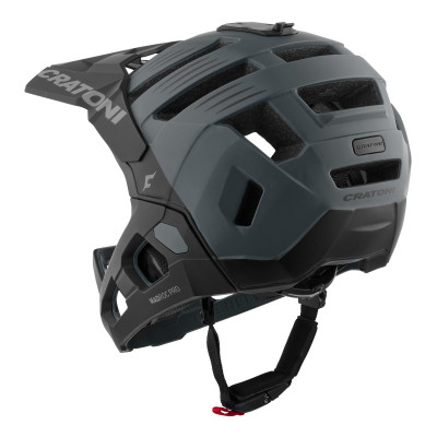 Prilba CRATONI Madroc Pro Black Matt - M/L (58-61cm)