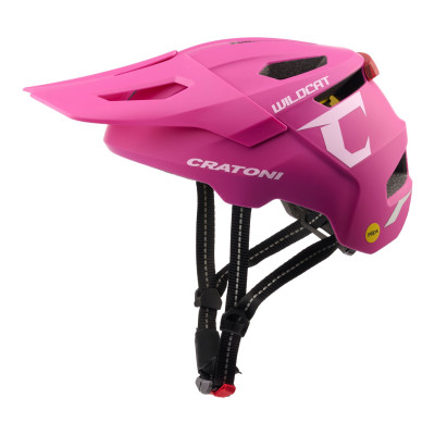 Detská prilba CRATONI WildCat MIPS Pink Matt - S/M (49-56cm)