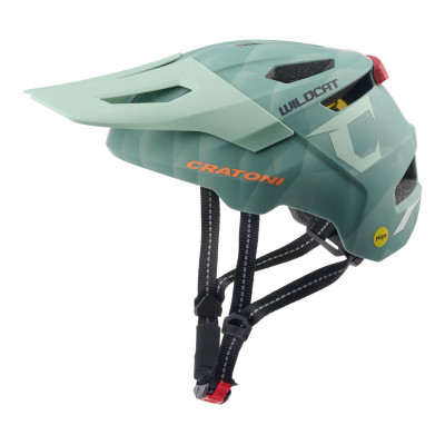 Detská prilba CRATONI WildCat MIPS Sage Matt - S/M (49-56cm)