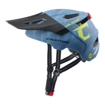 Detská prilba CRATONI WildCat MIPS Steelblue Matt - S/M (49-56cm)