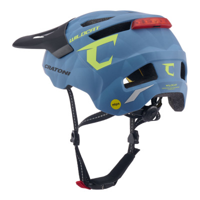 Detská prilba CRATONI WildCat MIPS Steelblue Matt - S/M (49-56cm)