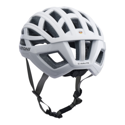 Helma CRATONI C-AirLite White Matt-Glossy  - M-L (56-58 cm)