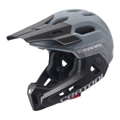 Helma CRATONI C-Maniac 2.0 MX Grey Matt  - M-L (54-58 cm)