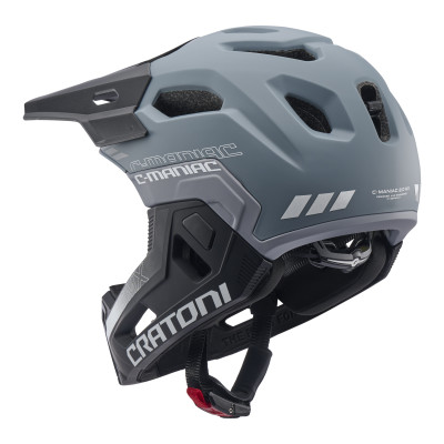 Helma CRATONI C-Maniac 2.0 MX Grey Matt  - M-L (54-58 cm)