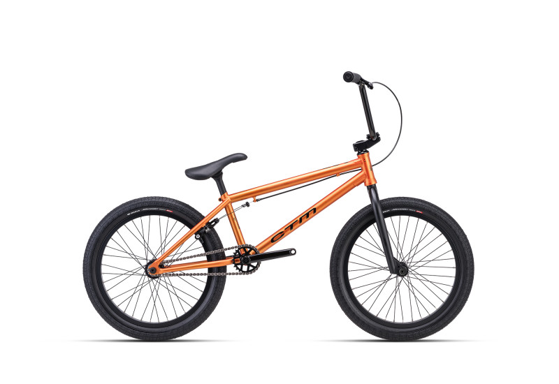 CTM BMX bicykel Pop 20 CrMo matná oranžová 20" 2023