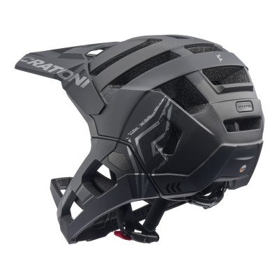 Helma CRATONI Madroc Black Matt  - S-M (54-58 cm)