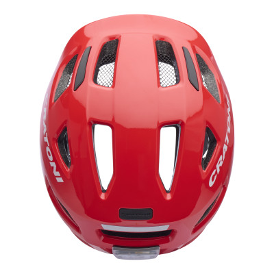 Dětská helma CRATONI Maxster Red Glossy  - S (48-53 cm)