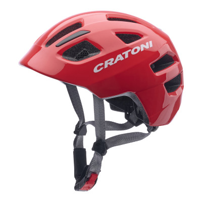 Dětská helma CRATONI Maxster Red Glossy  - S-M (51-56 cm)