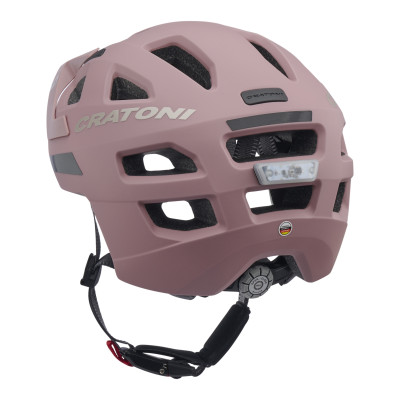 Dětská helma CRATONI Maxster Pro Rose Matt  - S-M (51-56 cm)