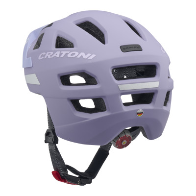 Dětská helma CRATONI Maxster Pro Purple Matt  - S (48-53 cm)