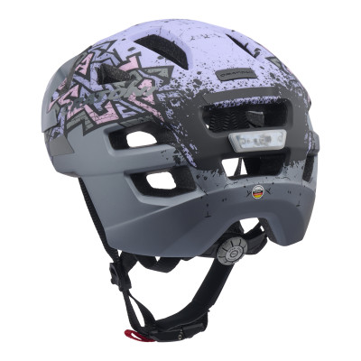 Dětská helma CRATONI Maxster Pro Wild-Lavender Matt  - S-M (51-56 cm)