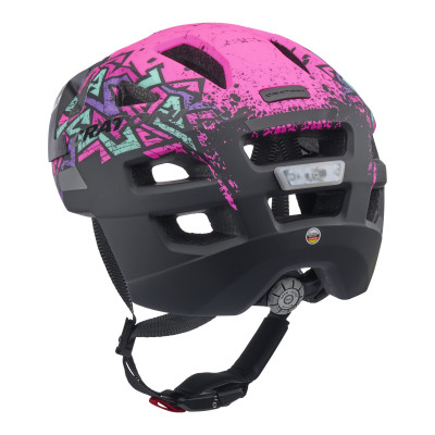 Dětská helma CRATONI Maxster Pro Wild-Pink Matt  - S-M (51-56 cm)