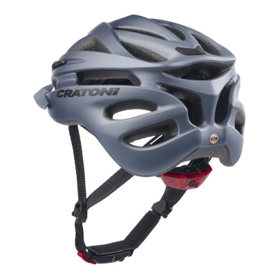 Dětská helma CRATONI Pacer Jr. Midnight-Grey Matt  - S-M (54-58 cm)