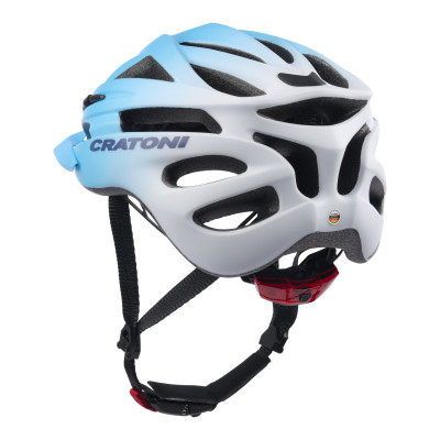 Dětská helma CRATONI Pacer Jr. Blue-White Matt  - XS-S (50-55 cm)