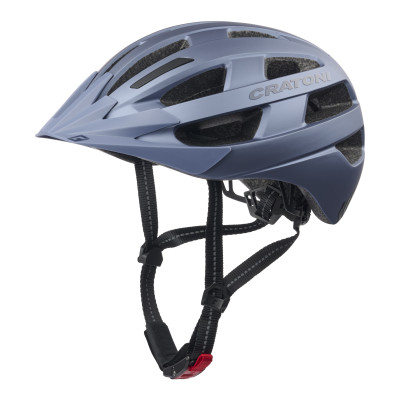 Helma CRATONI Velo-X Metallicblue Matt  - S-M (52-57 cm)
