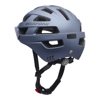 Helma CRATONI Velo-X Metallicblue Matt  - M-L (56-60 cm)
